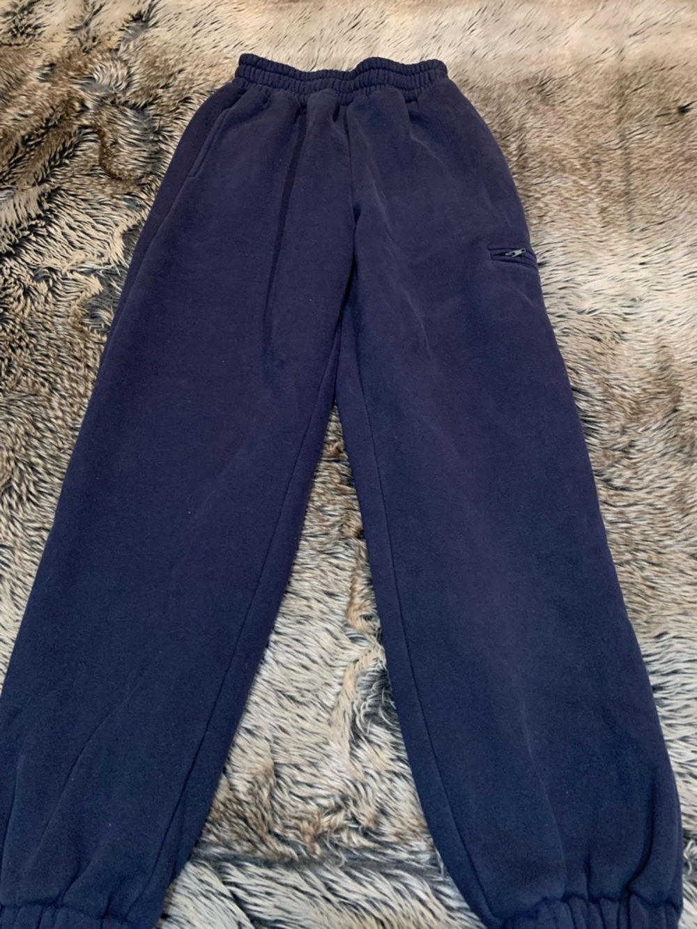 Comfort Airplane Mode Travel Sweatpants Size XS color Obsidian
